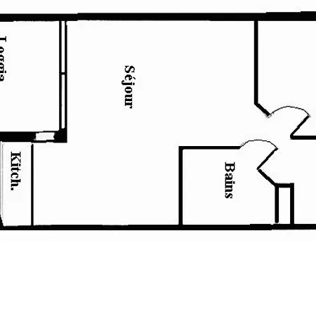 Confortable T2 A Avec Vue Mer, Parking Et Wifi - Fr-1-338-111 Apartment Sete